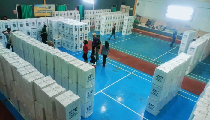PPK Rancabungur Terima 4 Jenis Kotak Suara
