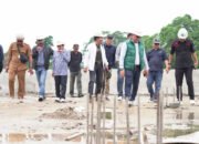 Sidak Pembangunan Pasar Jambu Dua, DPRD Kota Bogor Targetkan Selesai Setelah Lebaran