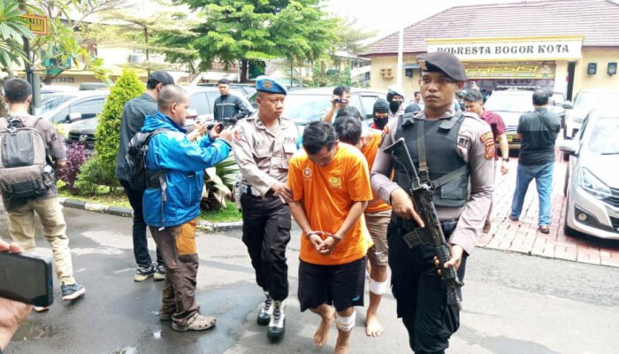 Satreskrim Polresta Bogor Kota Tangkap 3 Pelaku Pembobol Mesin ATM