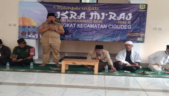 Jelang Pemilu 2024, Kecamatan Cigudeg Gelar Istighosah