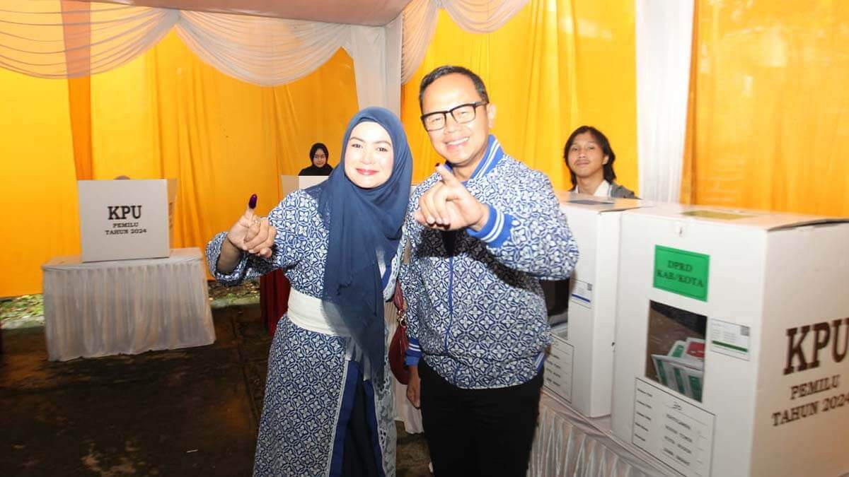 Pemilu 2024 Berjalan Aman, Warga Kota Bogor Berkreasi Tekan Golput