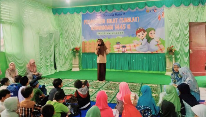 Bentuk Karakter Siswa, SDN Gunung Batu 2 Gelar Sanlat