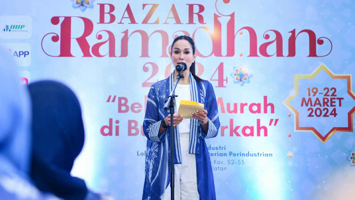 Penuhi Kebutuhan Jelang Lebaran, DWP Kemenperin Gelar Bazar Ramadan