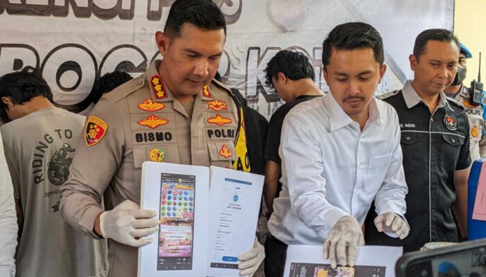Dari Geng Motor, Polresta Bogor Kota Bongkar Kasus Judi Online