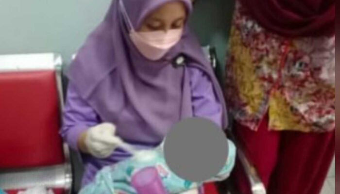 Pegawai Bengkel Motor Temukan Bayi Perempuan di Tempat Pembuangan Sampah