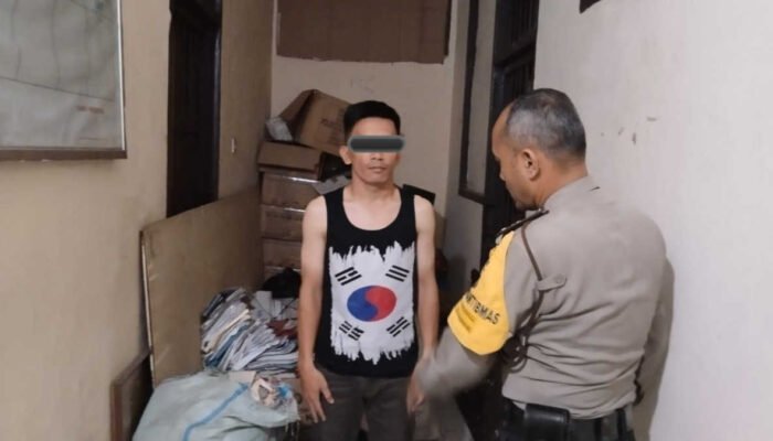 Polsek Dramaga Tangkap Pelaku Pencuri Helm