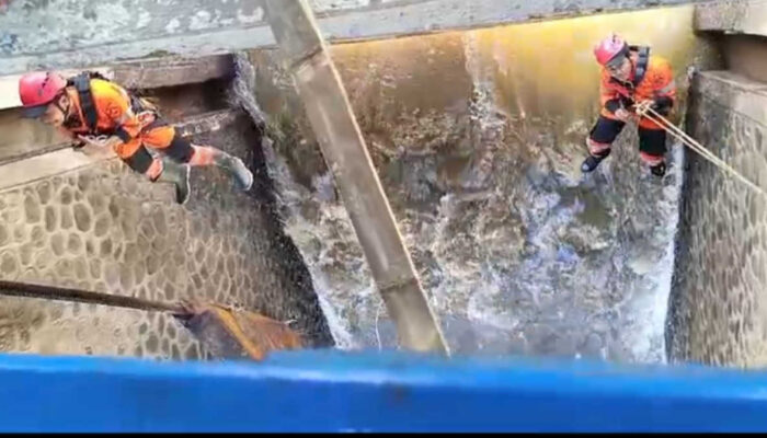 Pintu Penguras Bendung Katulampa Jebol, Pemkot Bogor Perbaiki Sementara