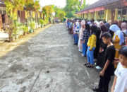 Hari Pertama Masuk Sekolah, SDN Bantarkambing 05 Gelar Halalbihalal