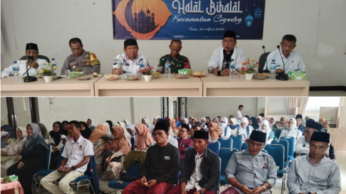 Kecamatan Cigudeg Gelar Halalbihalal Idulfitri 1445 H
