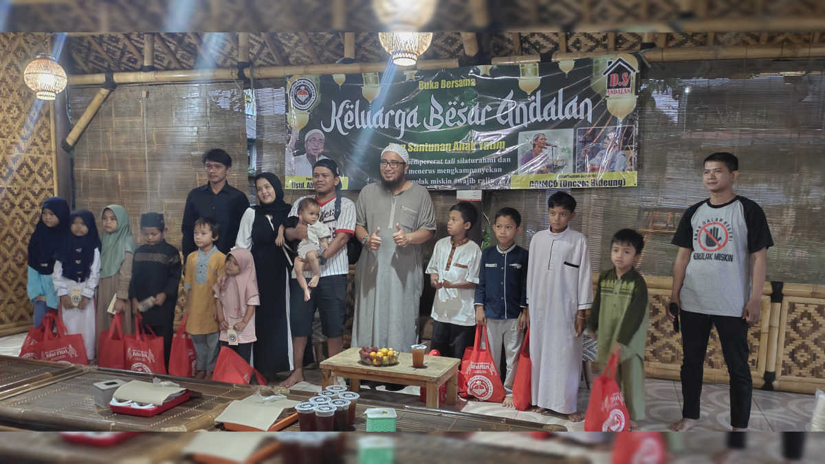 Kelompok Pedagang UMKM Andalan Buka Bersama dan Santuni Anak Yatim