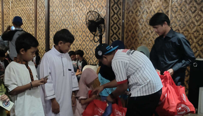 Kelompok Pedagang UMKM Andalan Buka Bersama dan Santuni Anak Yatim