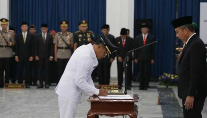 Hery Antasari Resmi Dilantik Jadi Penjabat Wali Kota Bogor