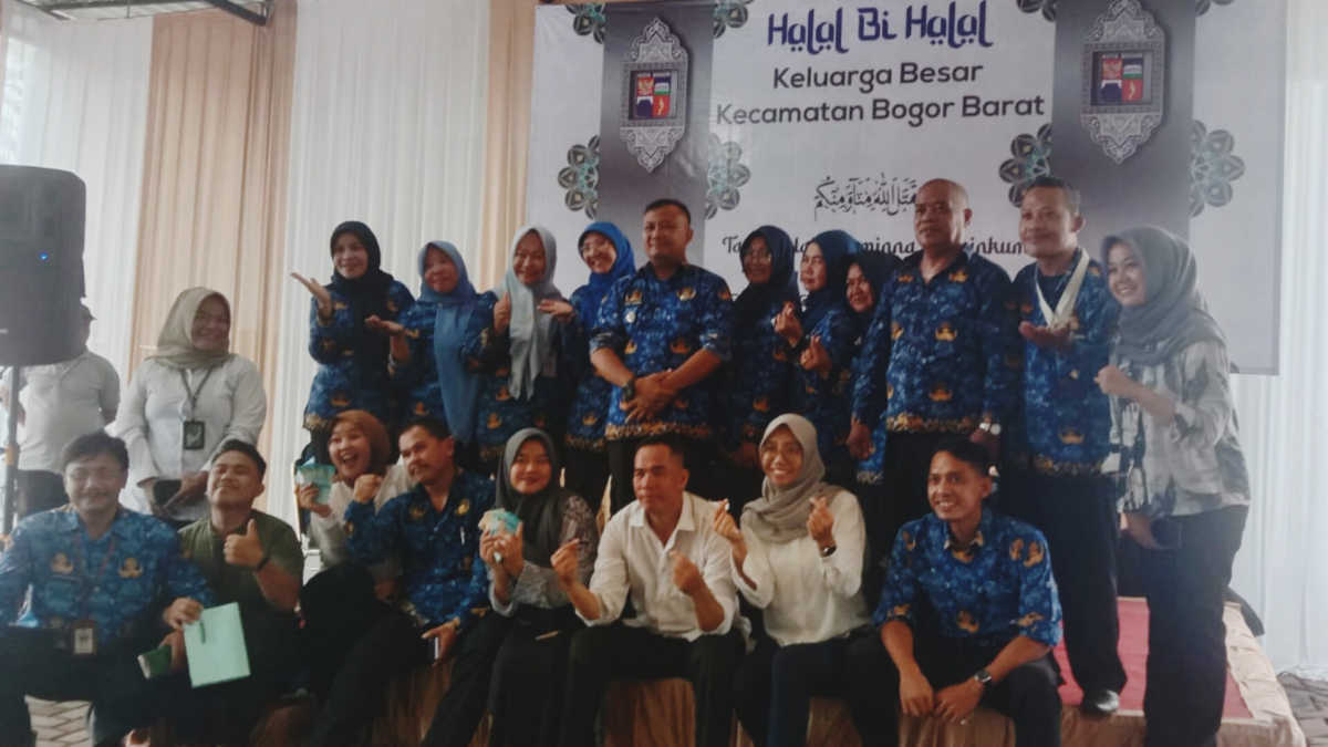 Kecamatan Bogor Barat Gelar Halalbihalal Idulfitri 1445 H