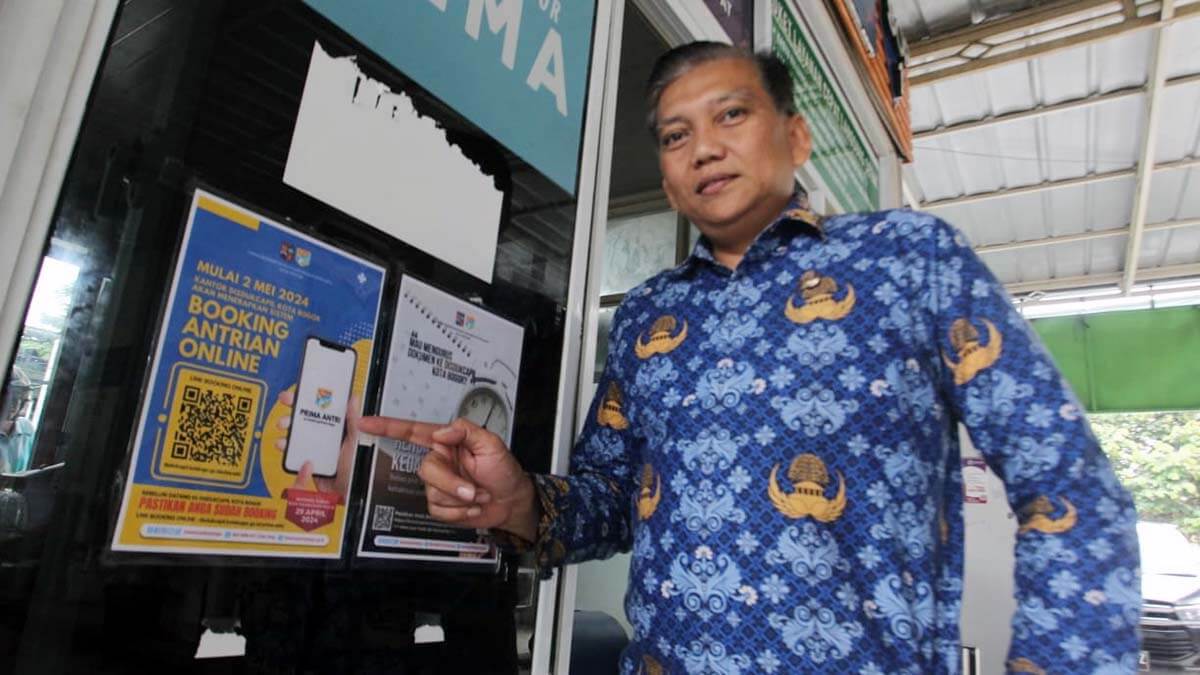 Prima Antri Layanan Baru Disdukcapil Kota Bogor