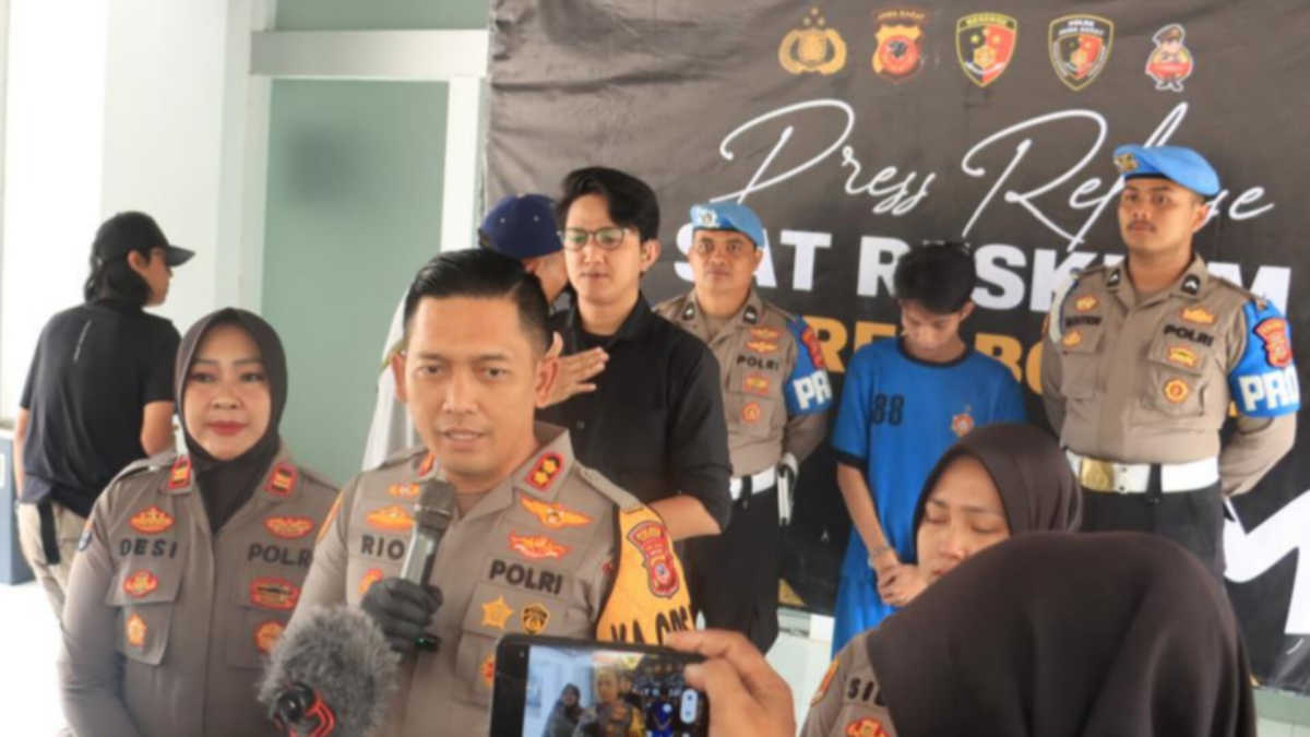 Polres Bogor Bekuk Gerombolan Gangster Penyerang SPBU Klapanunggal