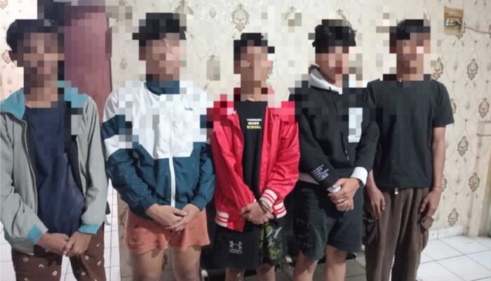 Tindakan Preventif Polsek Dramaga, 5 Remaja Diamankan