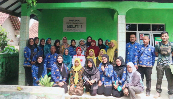 Reakreditasi Terakhir, Surveyor LAFKI Tinjau Posyandu Melati I Mekarsari