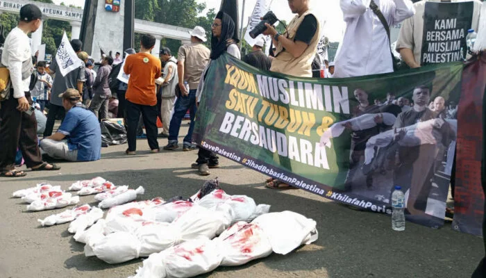FKUB Gelar Aksi Solidaritas Bela Palestina di Tugu Kujang