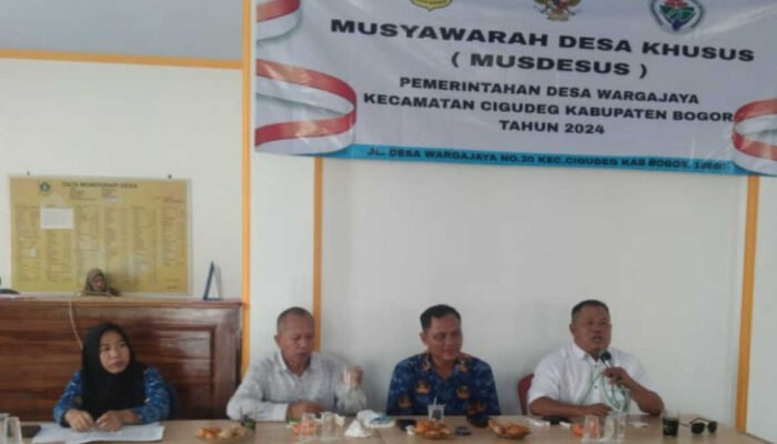 Kades Wargajaya Cigudeg Beberkan Progres Pembangunan di Wilayahnya