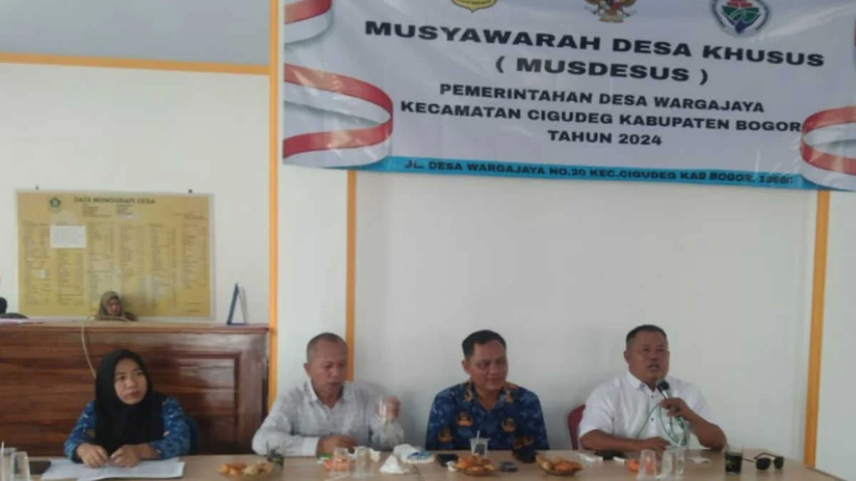 Kades Wargajaya Cigudeg Beberkan Progres Pembangunan di Wilayahnya