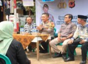 Sambil Penyuluhan Kapolres Bogor Ngopi Bareng di Pos Ronda
