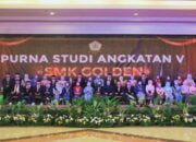 Purna Studi Angkatan ke-5 SMK Golden, Siswa Berprestasi Dapat Penghargaan