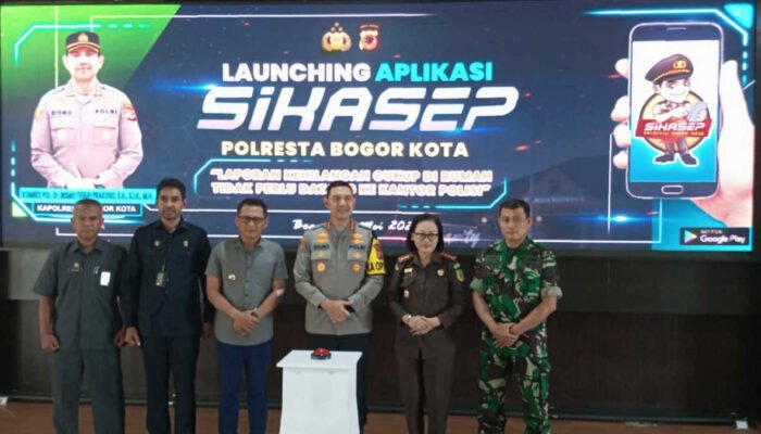 Polresta Bogor Kota Luncurkan Aplikasi SiKasep, Miliki Beragam Fitur