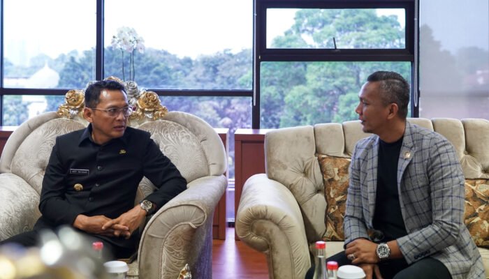 Pimpinan DPRD dan Pj Wali Kota Bogor Ingin Terus Bersinergi