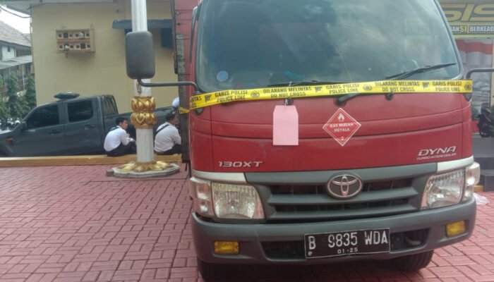 Polresta Bogor Kota Tangkap 2 Pengopolos Tabung Gas di Margajaya