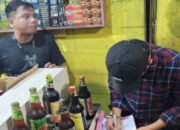 Ratusan Botol Miras Disita Polsek Ciawi
