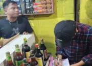 Ratusan Botol Miras Disita Polsek Ciawi oknum asn