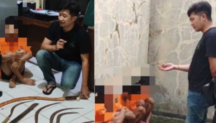 Lagi-lagi Gangster Membuat Resah Masyarakat Ditangkap Polisi