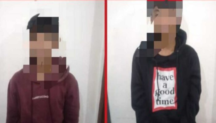 Patroli Hotspot, Polsek Rancabungur Amankan 2 Remaja Hendak Tawuran
