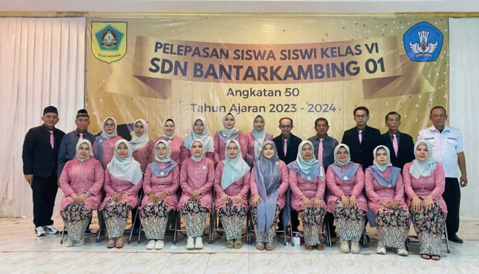 Lepas 115 Siswa, Ini Pesan Kepala SDN Bantarkambing 01 sdn bantarkambing 01