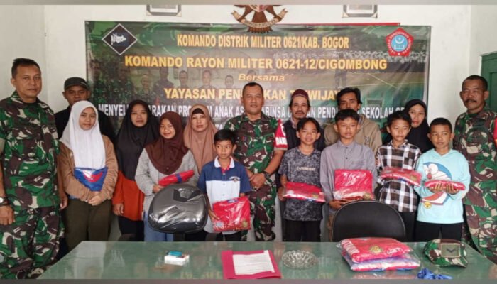 Koramil Cigombong Luncurkan Program Anak Asuh Babinsa