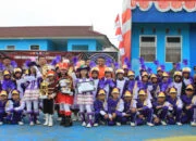 6 Tim Marching Band Ramaikan HUT Bhayangkara ke-78 di Cigombong Polri Terus Salurkan Bansos