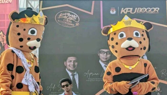 Pati dan Wati Maskot Pilkada 2024 Kabupaten Bogor