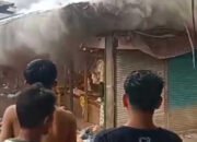 Puluhan Kios Buah dan Sayuran Ludes Terbakar di Pasar Induk TU Kota Bogor