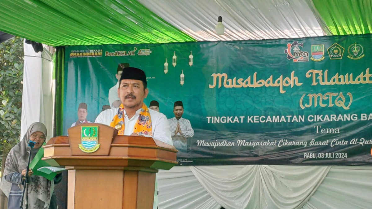 Wujudkan Masyarakat Cinta Al-Qur’an, Camat Cikarang Barat Gelar MTQ