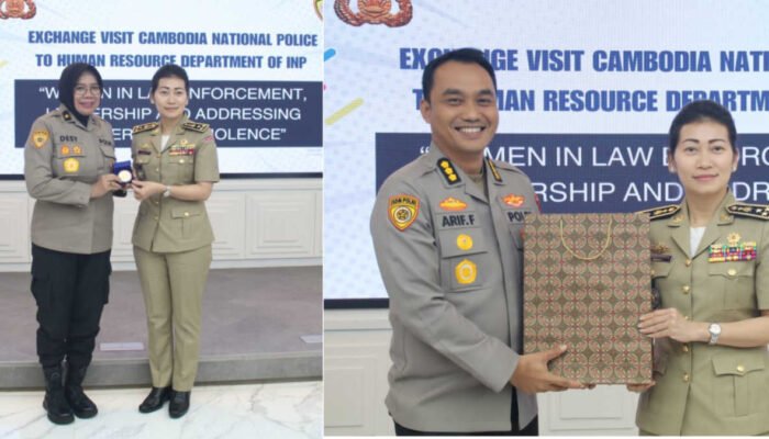 Kepolisian Kamboja Belajar Tentang Pemberdayaan Polwan
