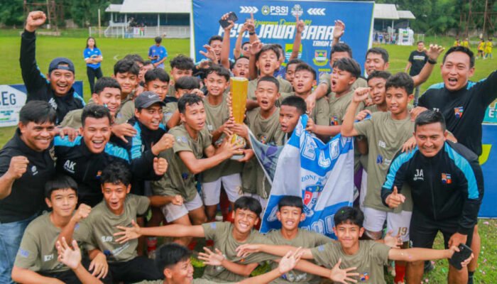 Ukir Sejarah! U-14 Kota Bogor Juara Kejurda PSSI Jabar