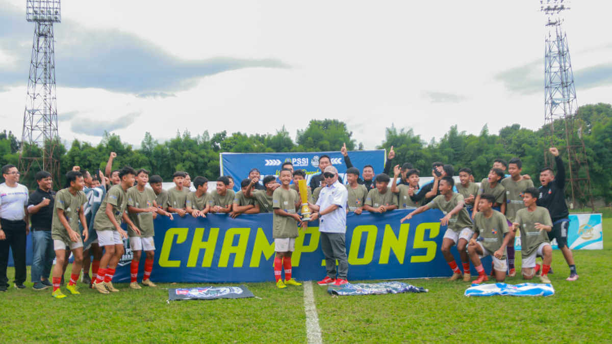 Ukir Sejarah! U-14 Kota Bogor Juara Kejurda PSSI Jabar