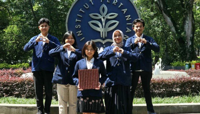 Dukung Program SDGs, Mahasiswa IPB University Ciptakan Wall Panel Revolusioner dari Bahan Limbah