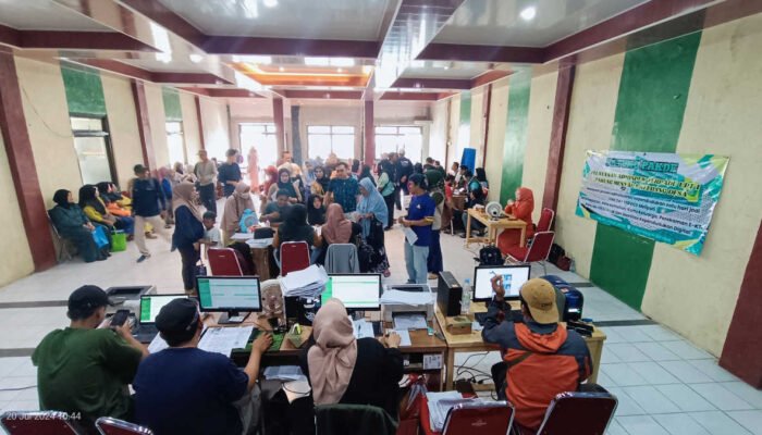 UPT Disdukcapil Wilayah I Parung Gelar Pelayanan Adminduk Terpadu di Desa Bantarjaya