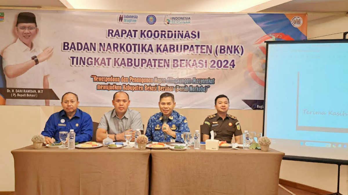 BNK Gelar Rakor Penanganan NAPZA, Dorong Sinergi Pemerintah dan Masyarakat Bekasi