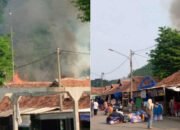 Pasar Ciampea Endah Bogor Terbakar