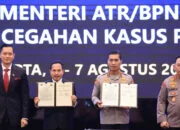 Menteri ATR/BPN dan Polri Perkuat Sinergitas Pemberantasan Mafia Tanah
