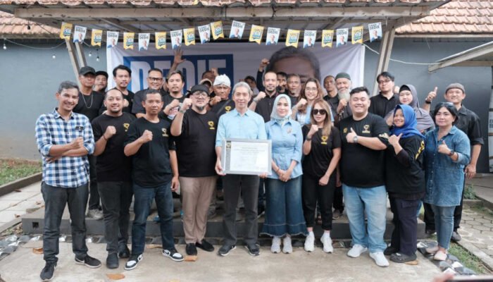 Relawan Kader Deklarasi Dukung Dedie A Rachim