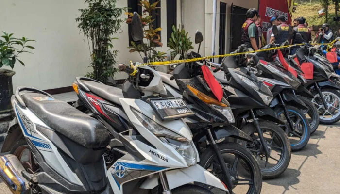 Polsek Babakan Madang Bongkar Jaringan Curanmor di Bogor polsek babakan madang