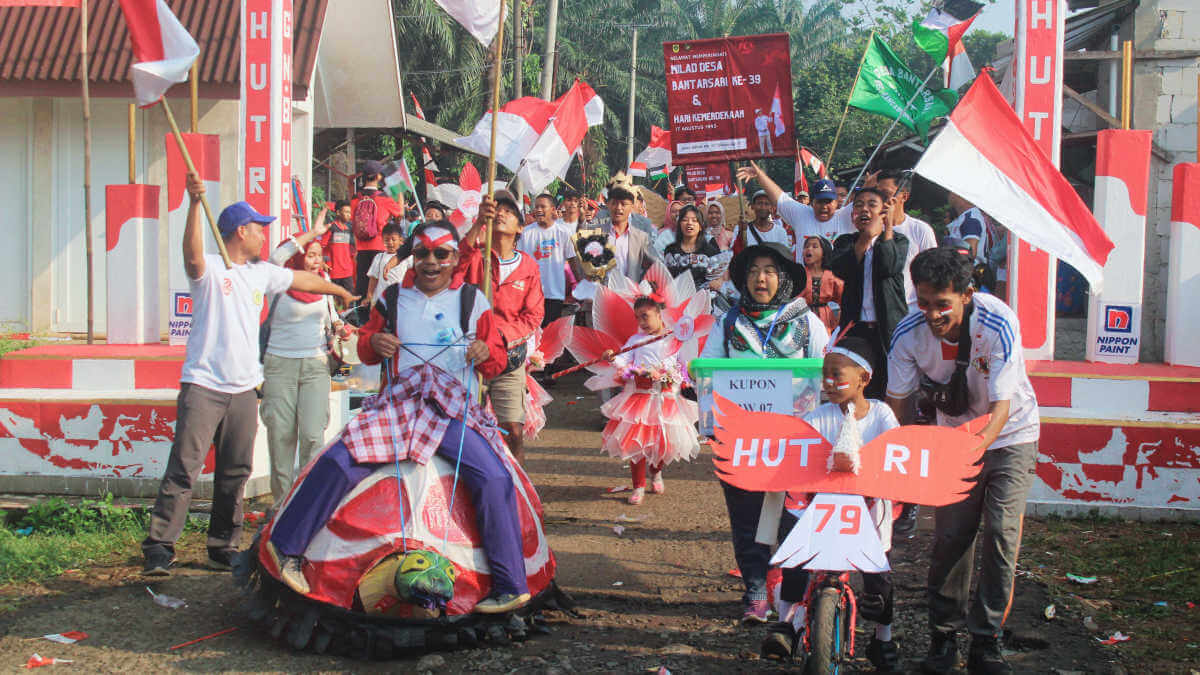 Meriah! 5.000 Warga Rayakan Milad Desa Bantarsari ke-39.